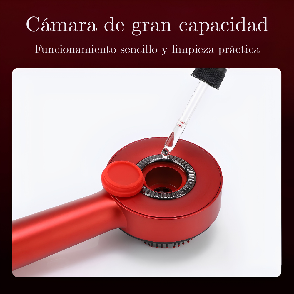 Lumurel™ Scalp Therapy Pro | Masajeador Capilar con Luz Roja 3 en 1